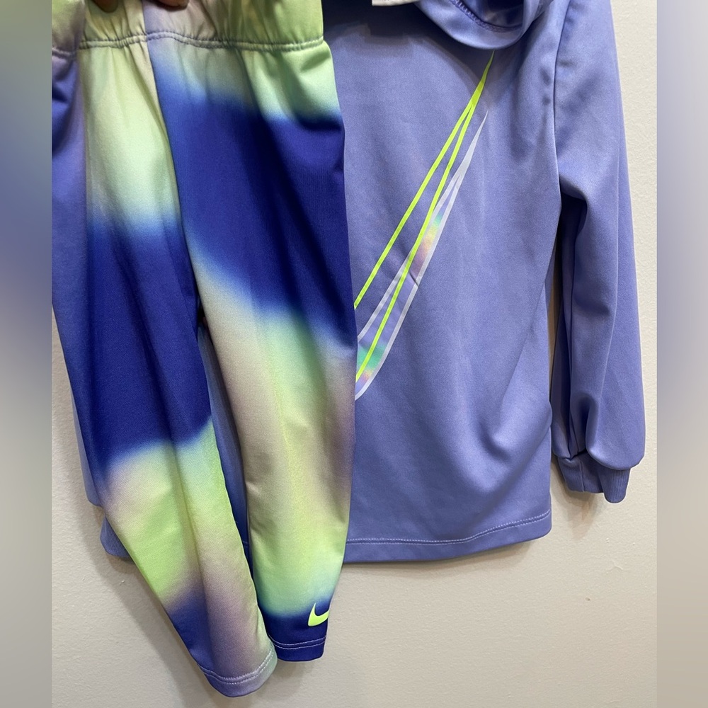 Nike Kids Matching Set in Blue and Green Sz. 3T